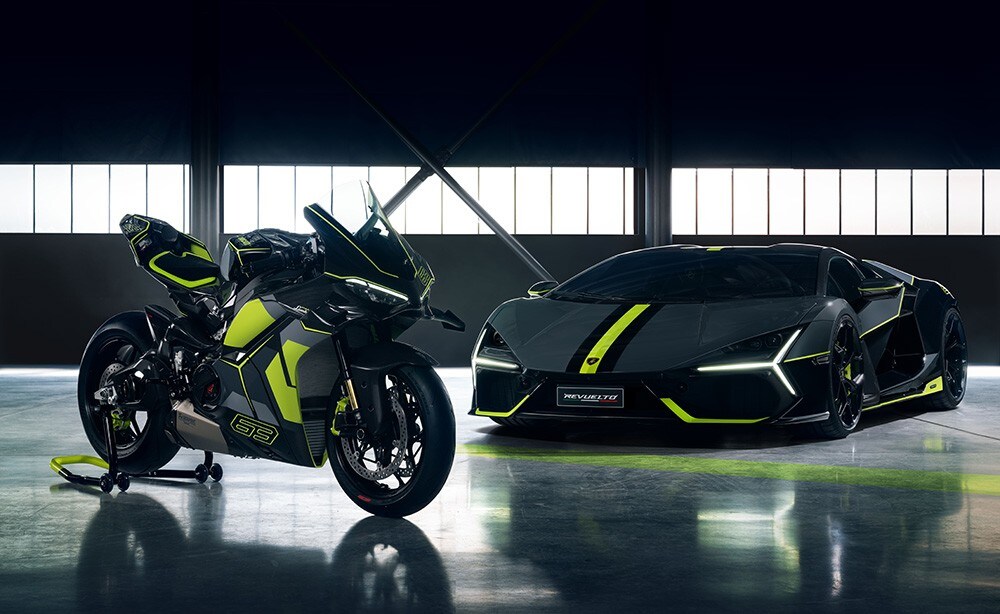 Ducati e Lamborghini insieme per la Panigale più esclusiva di sempre